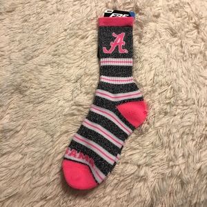 Alabama Socks Pink NWT